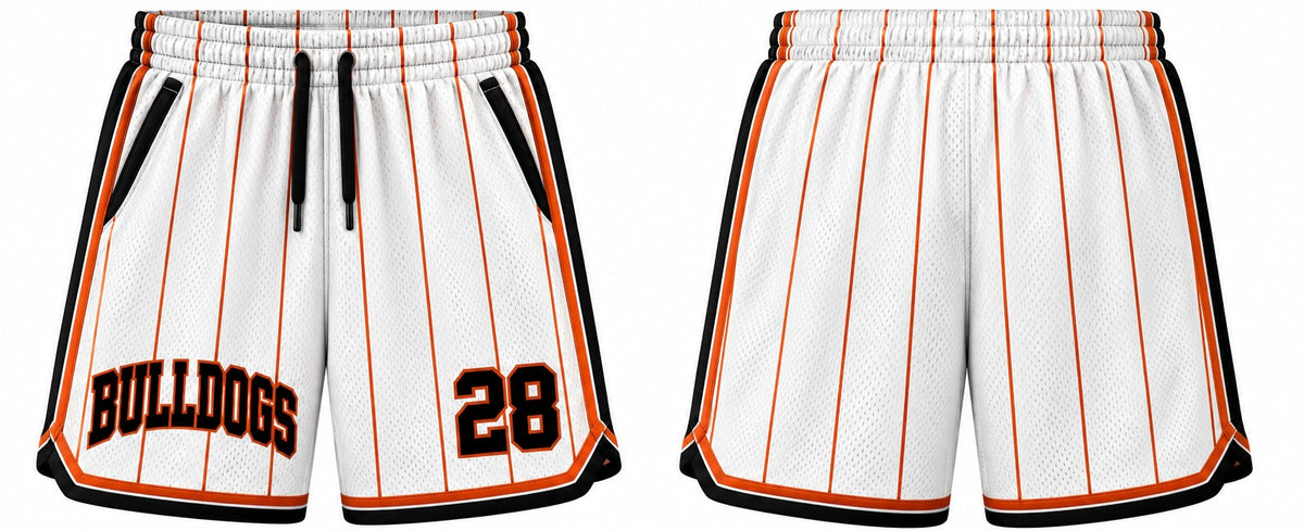 Pinstripe Shorts