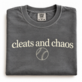 CLEATS AND CHAOS Comfort Colors Tee