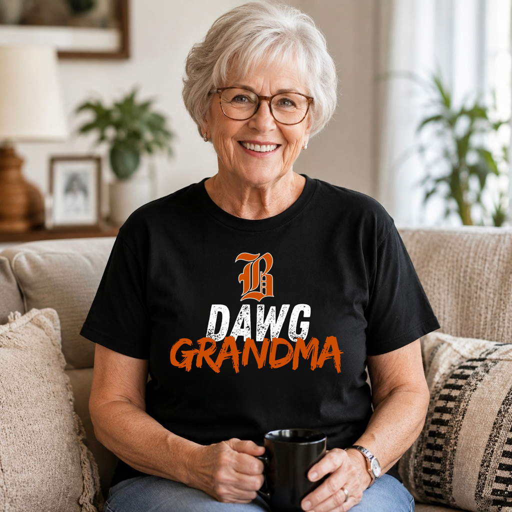 Dawg Grandparent Cotton Tee-Gildan Brand